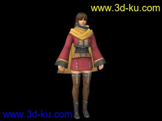 3D打印模型7個角色的图片