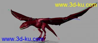 3D打印模型带动画的飞龙的图片