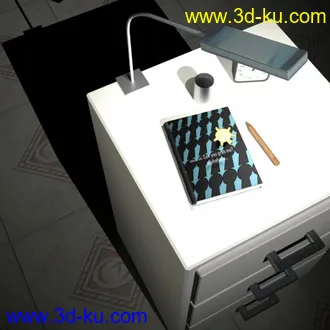 3D打印模型床头柜的闹钟- -第一次上传，求指教...的图片