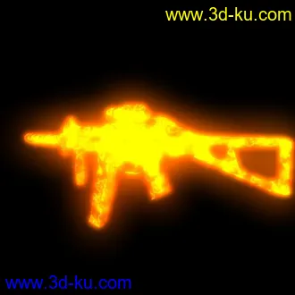 3D打印模型老师给的图片我也不知道是什么枪呵呵的图片