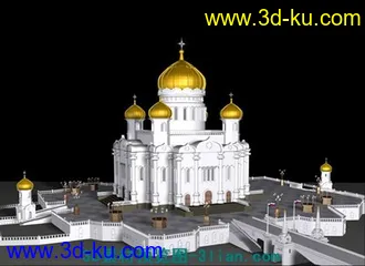 3D打印模型教堂的图片