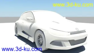 3D打印模型Scirocco R-Line的图片