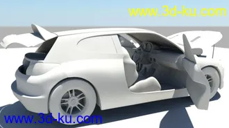 3D打印模型Scirocco R-Line的图片