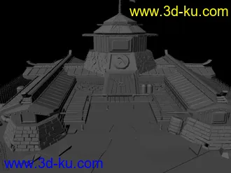 3D打印模型古堡的图片