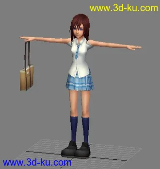 3D打印模型王国之心kairi2的图片