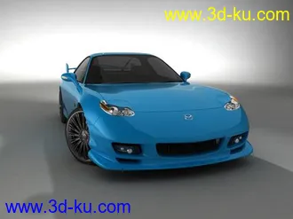 3D打印模型马自达RX-7的图片