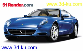 3D打印模型一款不错的法拉利跑车的图片