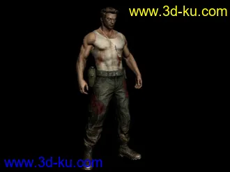 3D打印模型金刚狼的图片