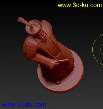 3D打印模型张之洞雕像的图片