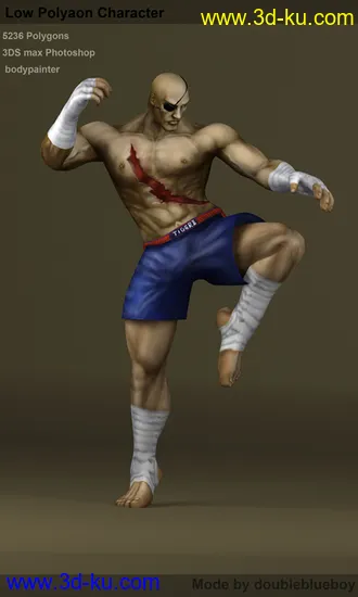 3D打印模型街霸独眼龙的图片