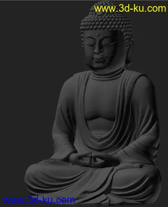 3D打印模型佛像 雕塑。好资源，供大家分享的图片