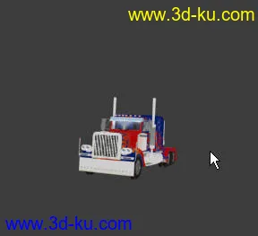 ]变形金刚带骨骼变形动画模型下载的图片