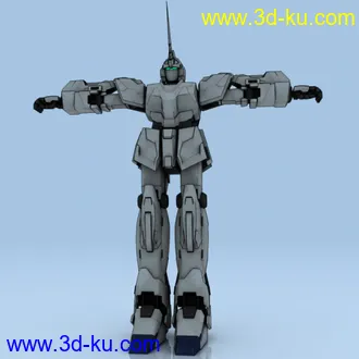 3D打印模型【PS3】【高达无双3】独角兽(obj+贴图)的图片