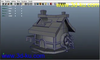 3D打印模型妖怪A梦 场景的图片