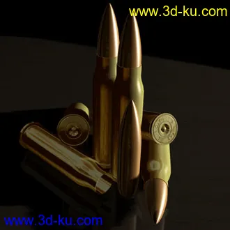 3D打印模型3种子弹的图片