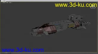 3D打印模型一个飞船的图片