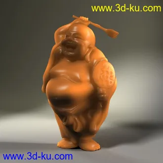 3D打印模型弥勒佛的图片
