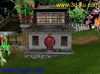 3D打印模型铺货摊的图片