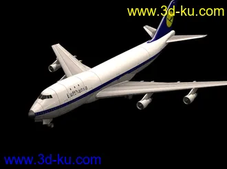 3D打印模型客机的图片