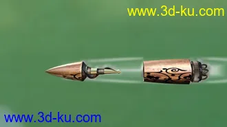 3D打印模型高精度子弹自己做的的图片