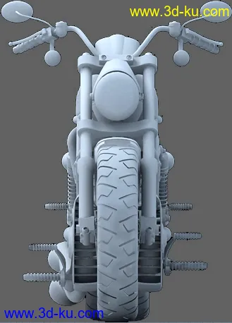 3D打印模型摩托车的图片