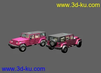 3D打印模型牧马人吉普的图片