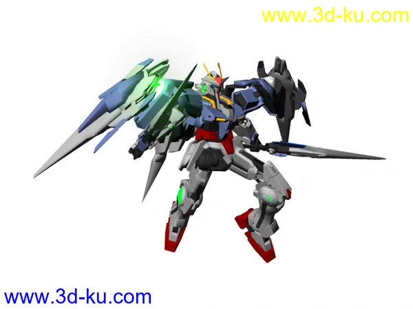 GUNDAM OO-ORIZE 自改版模型的图片5