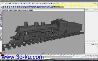 3D打印模型火车一辆的图片