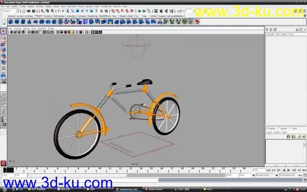 大卡车x1 自行车x1模型的图片2