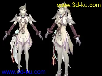 3D打印模型永恒之塔的玫瑰装的图片