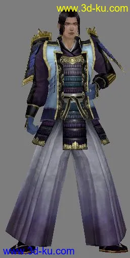 3D打印模型战国basara3  鹤姬maya2008   max9的图片