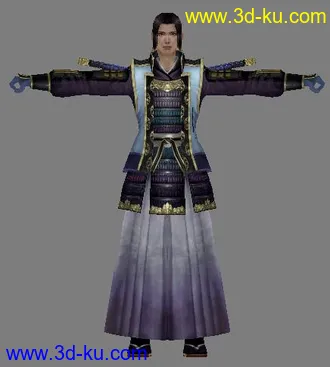 3D打印模型战国basara3  鹤姬maya2008   max9的图片
