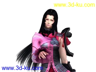 3D打印模型战国basara3  鹤姬maya2008   max9的图片