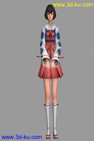 3D打印模型战国basara3  鹤姬maya2008   max9的图片