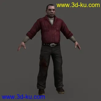 3D打印模型Angry John的图片
