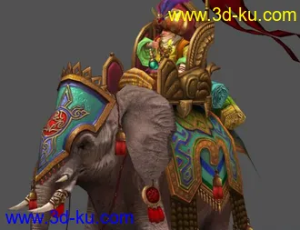 最近整理的人物模型。的图片