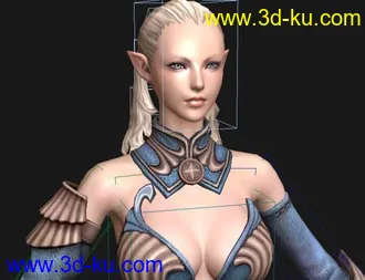 最近整理的人物模型。的图片