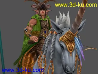 最近整理的人物模型。的图片