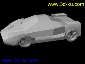3D打印模型卡通小车的图片