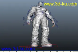 OK的模型OK的绑定的图片