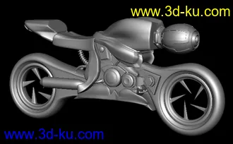 3D打印模型摩托车的图片