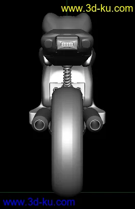 3D打印模型摩托车的图片