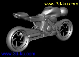 3D打印模型摩托车的图片