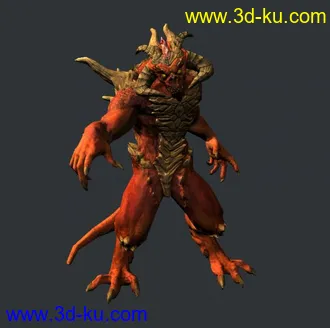 3D打印模型战斗野兽的图片