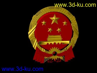 maya国徽模型的图片