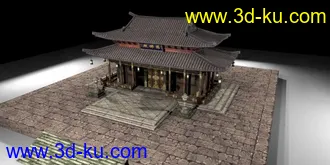 3D打印模型-万佛殿-的图片