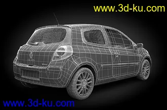 3D打印模型高精度雷诺车模  质量经得起考验的图片