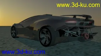 3D打印模型兰博基尼Aventador的图片