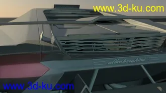 3D打印模型兰博基尼Aventador的图片