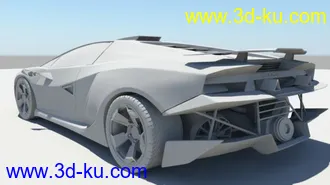 3D打印模型兰博基尼Aventador的图片